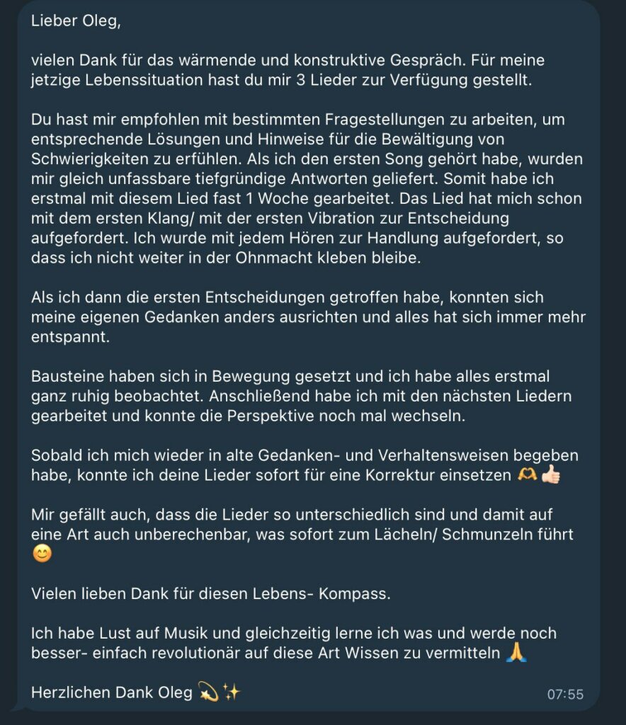 Bericht 1 Revi-Musik